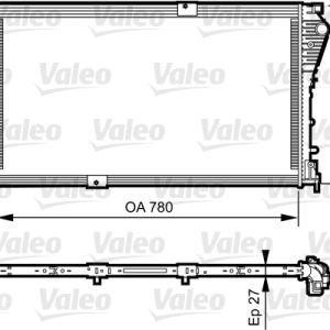 Radiator racire motor VALEO 734931 – OPEL | AutoRival