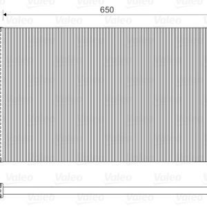 Radiator racire motor VALEO 734981