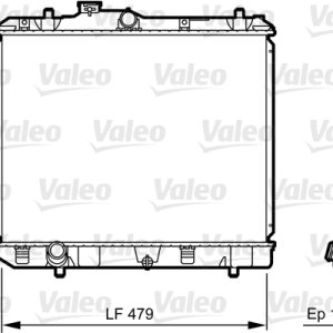Radiator racire motor VALEO 735383