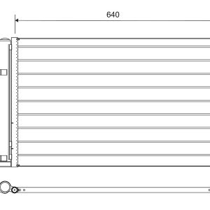 Condensator climatizare VALEO 812661
