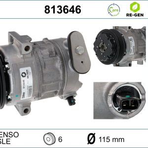 Compresor climatizare VALEO 813646