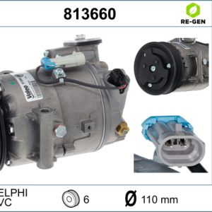 Compresor climatizare VALEO 813660