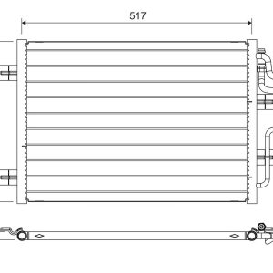 Condensator climatizare VALEO 814014 – OPEL | AutoRival