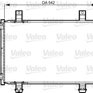 Condensator climatizare VALEO 814219