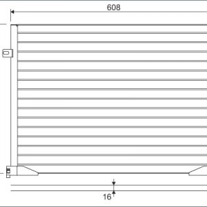 Condensator climatizare VALEO 817577