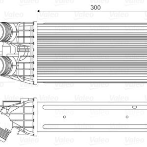 Intercooler compresor VALEO 818547