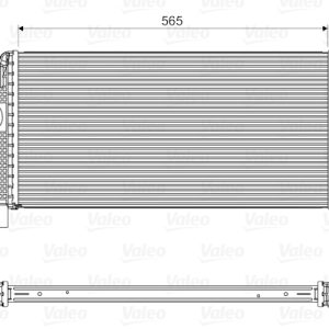 Intercooler compresor VALEO 818565