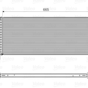 Intercooler compresor VALEO 818566