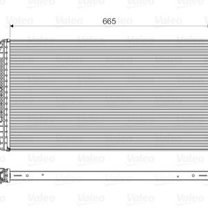 Intercooler compresor VALEO 818567