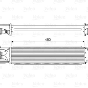 Intercooler compresor VALEO 818578