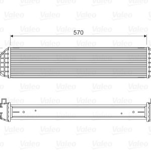 Intercooler compresor VALEO 818629