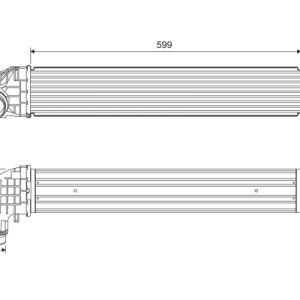 Intercooler compresor VALEO 818698