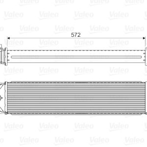 Intercooler compresor VALEO 818824