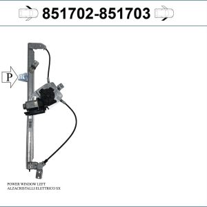 Mecanism actionare geam VALEO 851702