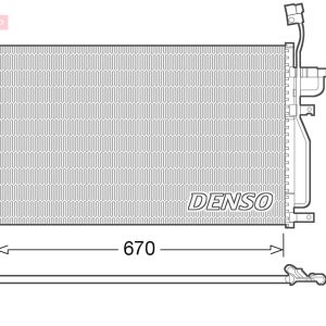 Condensator climatizare DENSO DCN15002