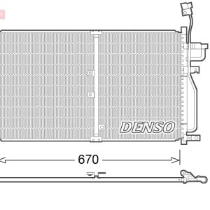 Condensator climatizare DENSO DCN15003