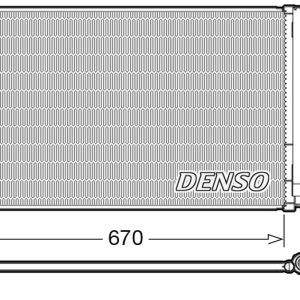 Condensator climatizare DENSO DCN20002