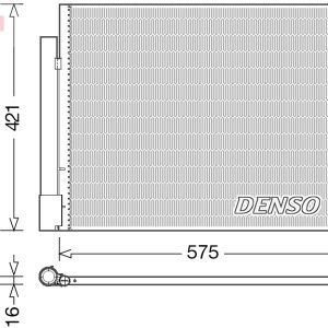 Condensator climatizare DENSO DCN20036