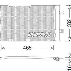 Condensator climatizare DENSO DCN20037