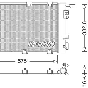 Condensator climatizare DENSO DCN20038