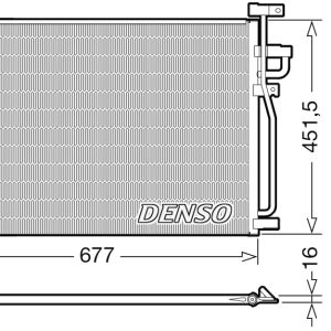 Condensator climatizare DENSO DCN20040