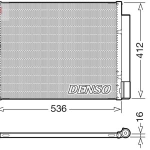 Condensator climatizare DENSO DCN20043