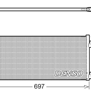 Condensator climatizare DENSO DCN20044