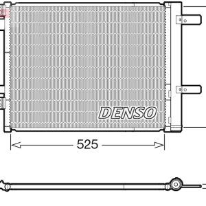 Condensator climatizare DENSO DCN21022