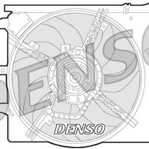 Ventilator radiator DENSO DER09053