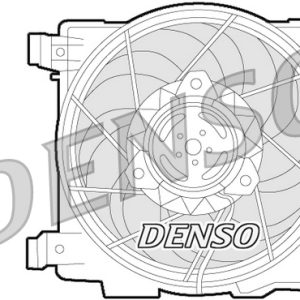 Ventilator radiator DENSO DER20015