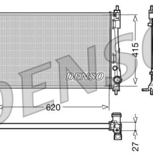 Radiator racire motor DENSO DRM09110