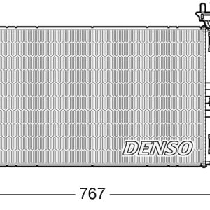 Radiator racire motor DENSO DRM20051