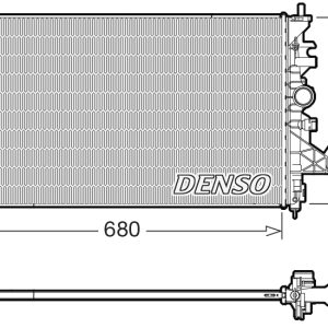 Radiator racire motor DENSO DRM20128