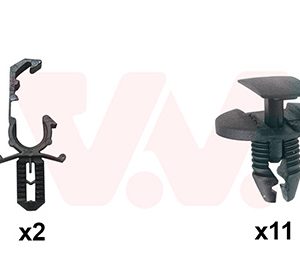 Set montaj capota motor VAN WEZEL 0937797
