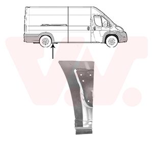 Panou lateral VAN WEZEL 0982142 – OPEL | AutoRival
