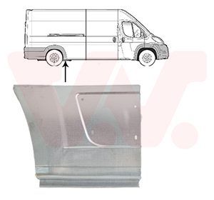 Panou lateral VAN WEZEL 1652142