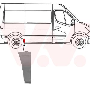 Panou lateral VAN WEZEL 3396142 – OPEL | AutoRival
