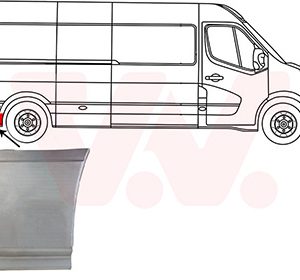 Panou lateral VAN WEZEL 3396144