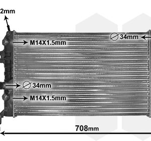 Radiator racire motor VAN WEZEL 37002254 – OPEL | AutoRival
