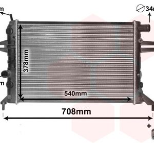 Radiator racire motor VAN WEZEL 37002272 – OPEL | AutoRival