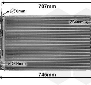 Radiator racire motor VAN WEZEL 37002338 – OPEL | AutoRival