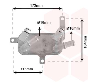 Radiator racire ulei cutie de viteze automata VAN WEZEL 37003698
