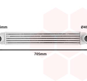 Intercooler compresor VAN WEZEL 37004392
