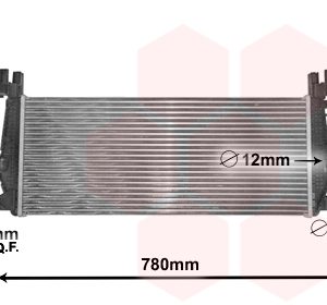 Intercooler compresor VAN WEZEL 37004648