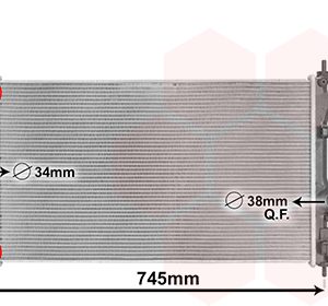 Radiator racire motor VAN WEZEL 37012710