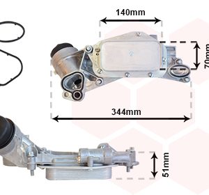 Radiator ulei motor VAN WEZEL 37013684 – OPEL | AutoRival