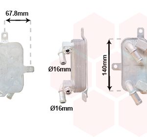 Radiator racire ulei cutie de viteze automata VAN WEZEL 37013734