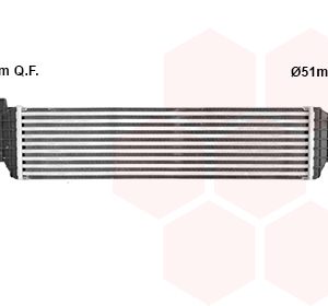 Intercooler compresor VAN WEZEL 37014701