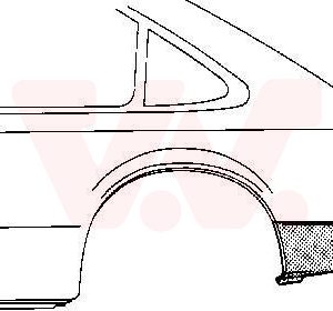 Panou lateral VAN WEZEL 3727133