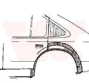 Panou lateral VAN WEZEL 3727148 – OPEL | AutoRival